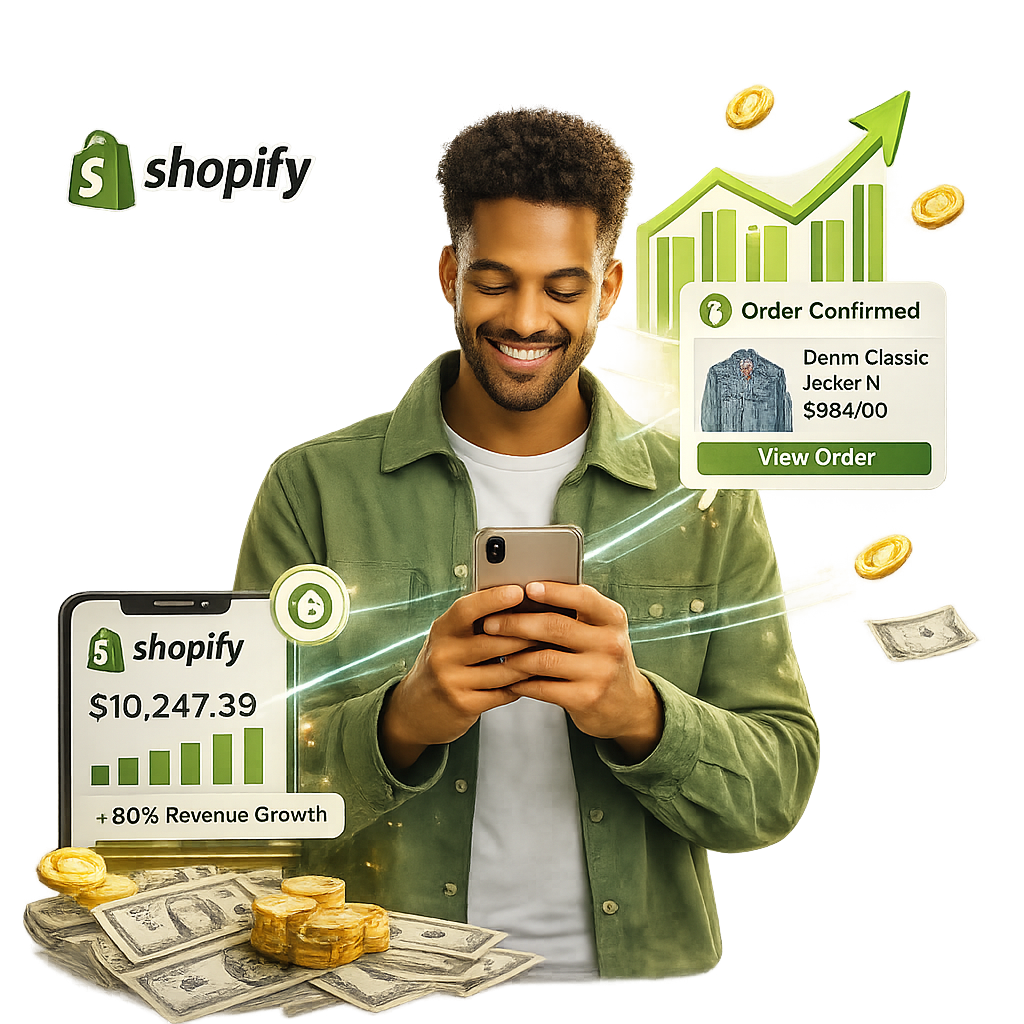 Shopify integration dashboard